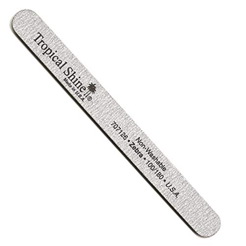 Tropical Shine Nail Files. Grits 100 and 180. Nail Boards 3 units.