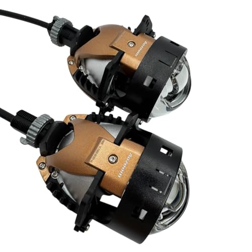 Image of Aozoom King Kong Laser Projector Bi-LED Headlight Lens | Natural White | IP65 Waterproof Car Headlamp Upgrade