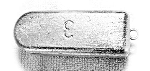 3Lb (Pound) Lead Rock Cod Weight Sinker With Brass Eye, Deep Drop Fishing, Bass Tr-005One Warranity By Kolotovichtool #TOP1
