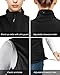 Outdoor Ventures Women's Lightweight Softshell Vest Windproof Fleece Lined Zip Up Sleeveless Jacket for Running Hiking Golf