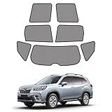 Loveyes スバルフォレスター SK系 サンシェード メッシュ 目隠し 日除け 車中泊 断熱 虫よけ UVカット 専用アクセサリー (フォレスター 5代目)