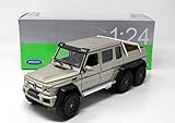  Mercedes AMG G63 6x6, metallic-beige, 0, Modellauto, Fertigmodell, Welly 1:24