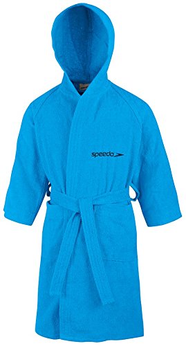 Speedo Microterry Junior Albornoz, Niños, Azul (Japan Blue), 12