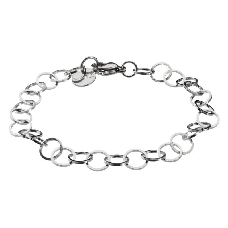 Bracelet Marlù femme dans mon cœur 15BR014 en acier argenté