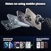 for Magsafe 15W Car Mount Cigarette Lighter Wireless Phone Charger，Car Cigarette Lighter Magnetic Vent Mount Holder with Dual Port PD&QC for Magsafe Fast Charging for iPhone 17 16 15 Pro Plus Max 14