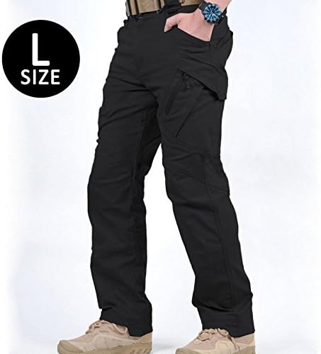 Go Tactical Pants Khaki/Brown/Black/Grey Size: Men’s M/L/XL/XXL – Plentiful Pockets – Amazing Stretch and Give – Practical to Playful – Durable, Machine-Washable Fabric