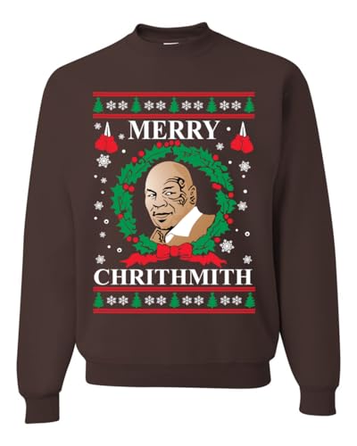 Ugly Christmas Sweater Crewneck Graphic Sweatshirt