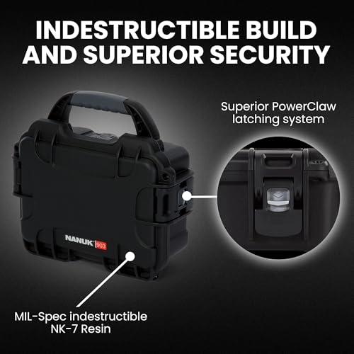 Maleta protectora NANUK 903 impermeable IP67 negra miniatura 2