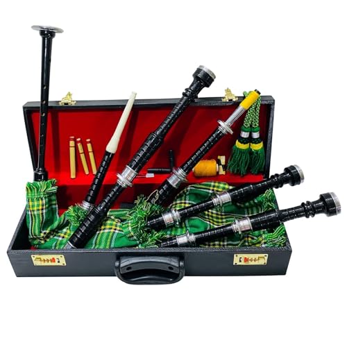 Great Highland Bagpipe Full Size Bagpipes - Scottish Tartan Cover Bagpipe