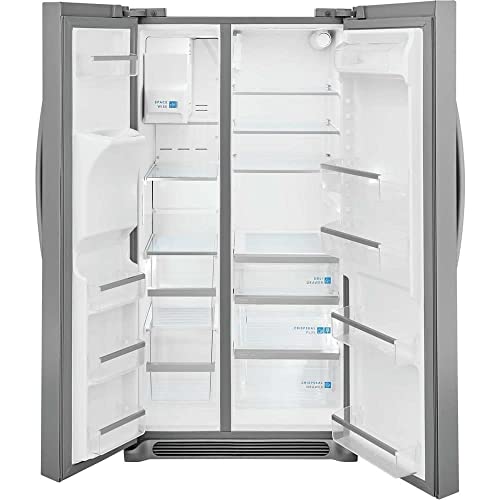 Gallery 25.6 Cu. Ft. 36" Standard Depth Side by Side Refrigerator in Smudge-Proof Stainless Steel on Fridge.com
