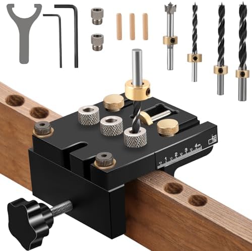 COTOWIN 10 Bottoni Rotondi In Legno Marrone Da 45 Mm Con 4 Fori, Per Cucito E Lavoretti Fai Da Te - 3