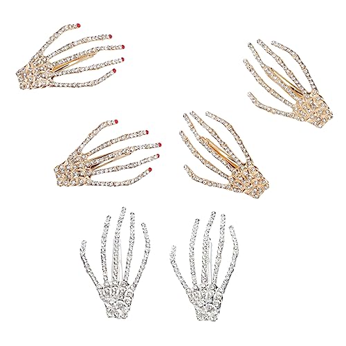 Coiffes uniques main de squelette strass Beavorty accessoires de coiffure elegants