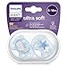 Philips Avent Ciuccio ultra morbido, 6-18 mesi, SCF223/03, blu