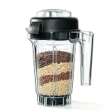 Dry Grains Blender Container 32oz, Compatible with 5200, 5000, 6300, 6500,7500,Pro 200/500/750,E310/E320, and More