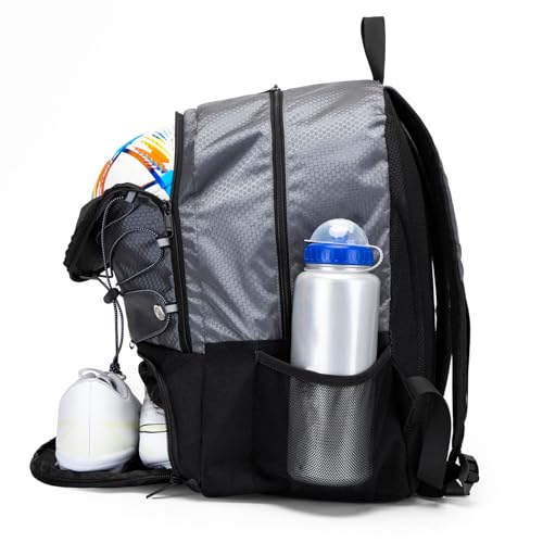 image for Hsmihair Youth Soccer Bag-Soccer Backpack & & Backpack for Football Vo