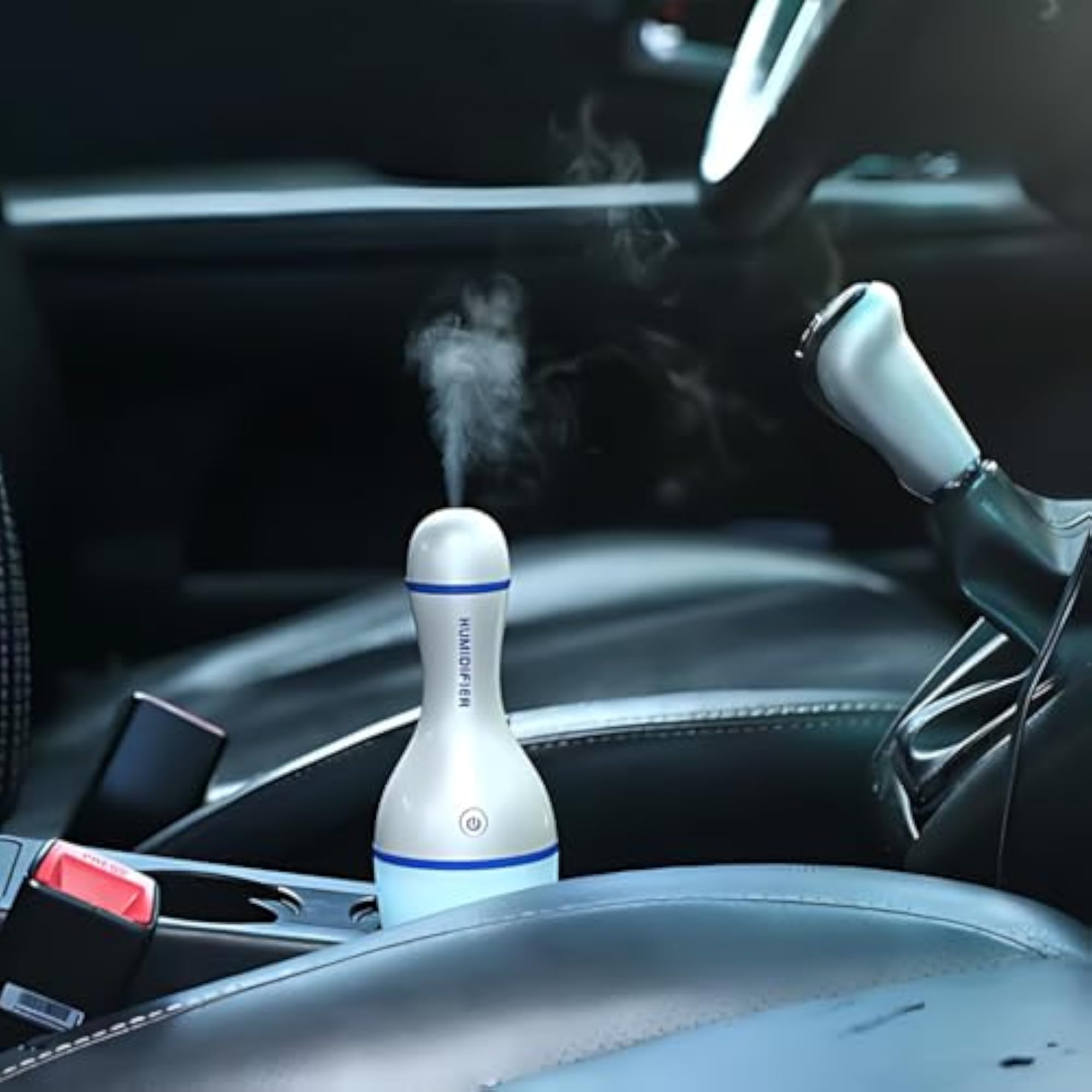 USB Humidifier with 150ml Capacity and LED Light