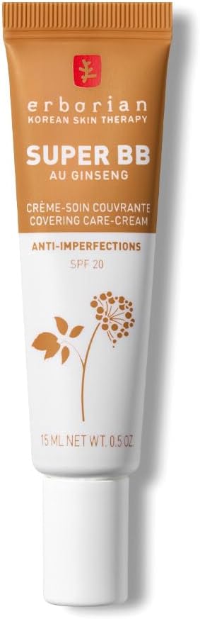 Erborian Super BB Cream with Ginseng - Full coverage BB cream for acne prone skin