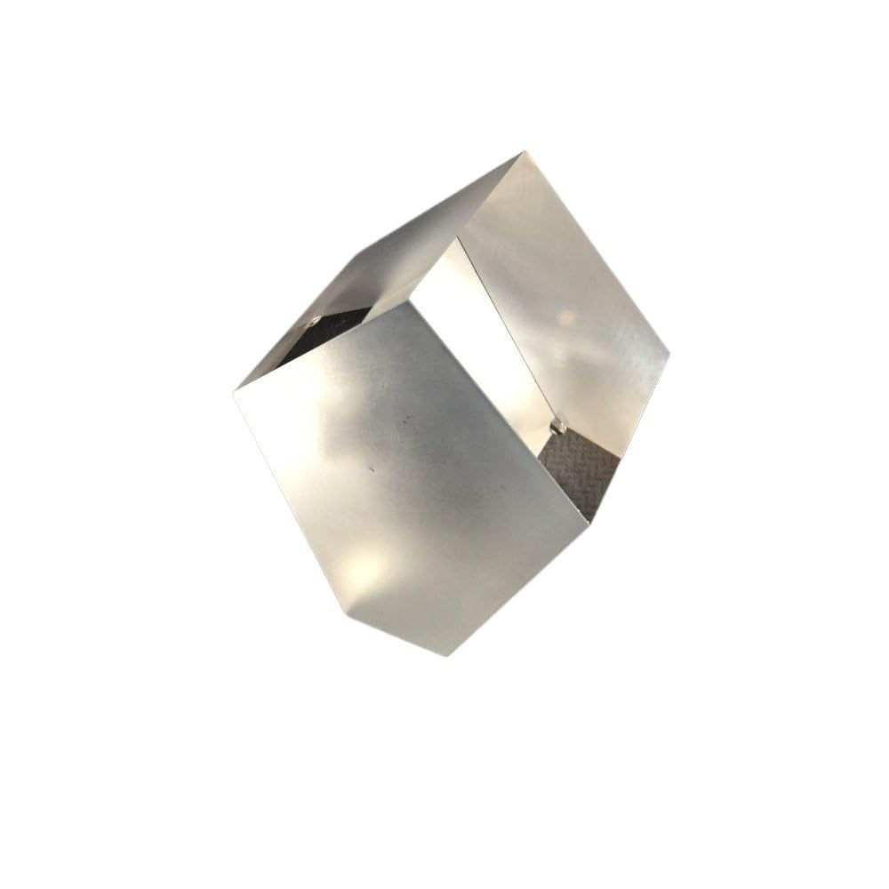 FSLMEIL Pentaprisme en Verre Optique, Prisme à Angle Droit, Miroir irrégulier à 90 degrés, Polygonal, Prisme Triangulaire spécial, 1 pièce