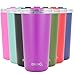 Drinco - Stainless Steel Tumbler | Double Walled Vacuum Insulated Coffee Mug With Spill Proof Lid For Hot & Cold Drinks | Purple |Hiking, Camping & Traveling | BPA Free | 20oz