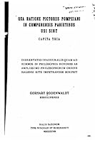 Qua Ratione Pictores Pompeiani in Componendis Parietibus Usi Sint 1522899332 Book Cover