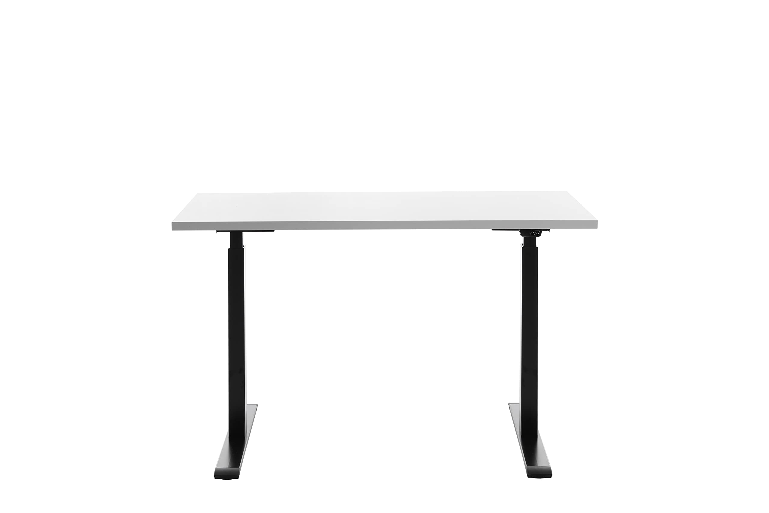 Topstar | Scrivania | regolabile in altezza elettrica | diritta | larghezza 1200 x 600 mm | bianco/nero