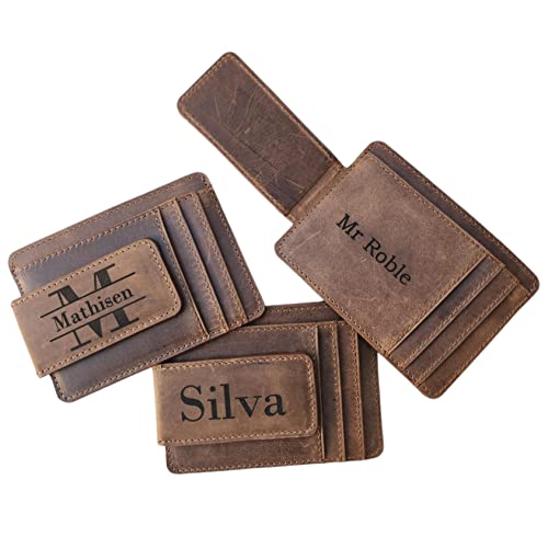 Personalized-Leather-Money-Clip-with-Magnetic-Closure-Custom-Engraved-Front-Pocket-Minimalist-Wallet-for-Men