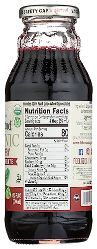 Image of LAKEWOOD Organic Cranberry Juice, 12.5 FZ
