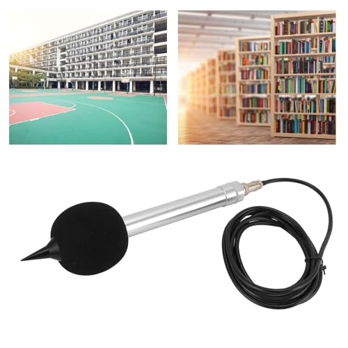 Industrial Noise Sensor, Aluminium Alloy High Accuracy Sound Level Meter for Vehicles with Advanced Digital Technology, Wide Application, and Rugged Construction, Easy to Install