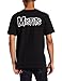 Impact Men's Misfits Skull and Logo Short Sleeve T-Shirt, Black, Large