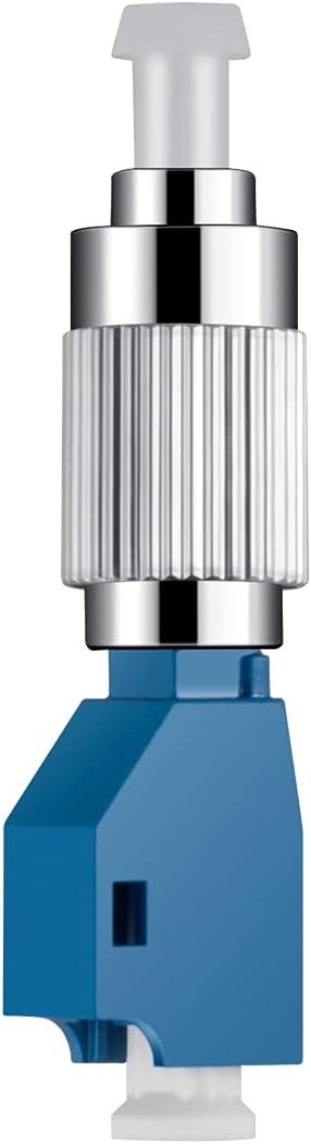 Visual Fault Locator Fiber Adapter, Fiber Optic Connector, 1pcs Single Mode 9/125um FC Male to LC Female Hybrid Optical Fiber Convertor Adapter Compatible with Optical Power Meter Visual Fault Locator