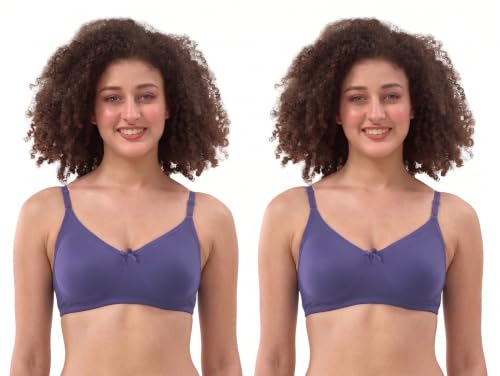 Image of Lyra Women's Cotton Non Padded Wire Free T Shirt Bra