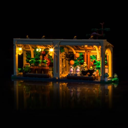 LocoLee Licht Set Kompatibel mit Lego 76445 Hogwarts Castle: Herbology Class (Kein - Lego-Set) Dekorative Beleuchtung Set Compatible with Lego 76445 Schloss Hogwarts: Kräuterkundeunterricht