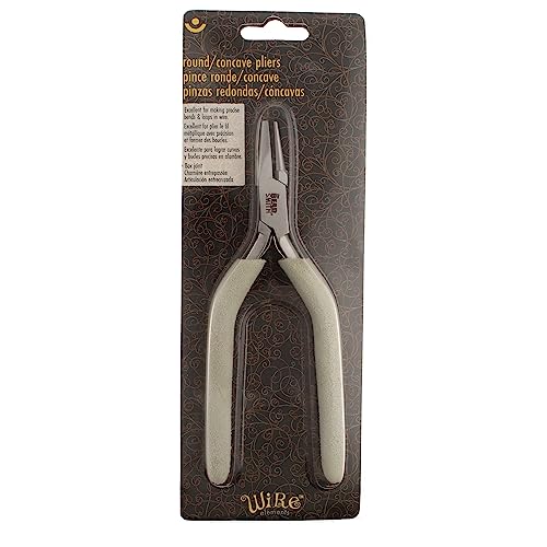 Pince à bec concave Wire Elements pour plier et fabriquer sans marquer - 6
