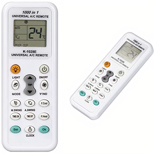 Mando de aire acondicionado universal 1000 en 1 con control remoto, compatible con todas las marcas. Mando aire acondicionado con bajo consumo de energía