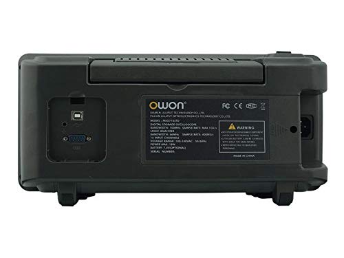 Osciloscopio, 2 En 1 Digital Mixed LA osciloscopio MSO7102TD 8 '' LCD 100MHz 16 Chs analizador de lógica Puntos FFT 2M