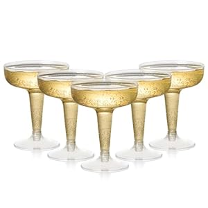 MATANA 24 Premium Coupégläser Kunststoff 120ml