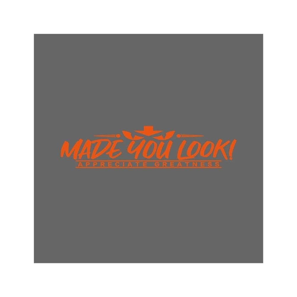 Auto Accessory Rear Window Car Decal Windshield Sticker Banner Rocker Side Back Window(Orange,M)
