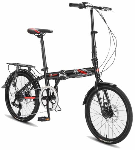 SOLOROCK Rockies Klapprad 20 Zoll, 8-Gang, Aluminium – Klappbar In 15 Sek., Mit V-Bremsen & 4 Farben Zur Wahl