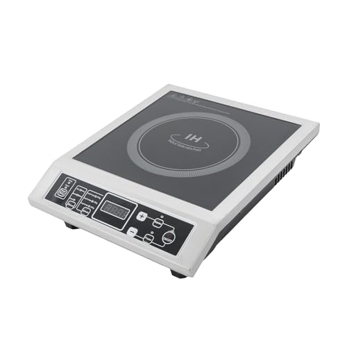 Table De Cuisson À Induction 3500W, Plaque Induction Portable 10 Niveaux, Réchaud Électrique IPX4 Minuterie Plaque À Induction Professionnelle Avec Plan De...