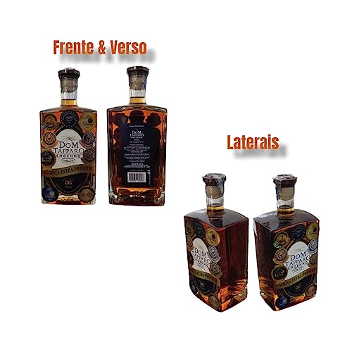 Cachaça Extra Premium Carvalho Americano Dom Tápparo 750 Ml