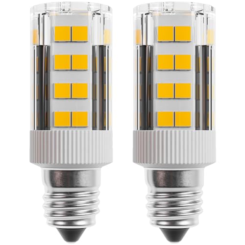 BlueStars [2024 Update] 2-Pack WE05X20431 LED Dryer Drum Light Bulb 3.5W 120V Energy-Saving E12 Candelabra Base 6000K Daylight for GE Whirlpool Kenmore KitchenAid - Replace WE4M305 22002263 WP3395618
