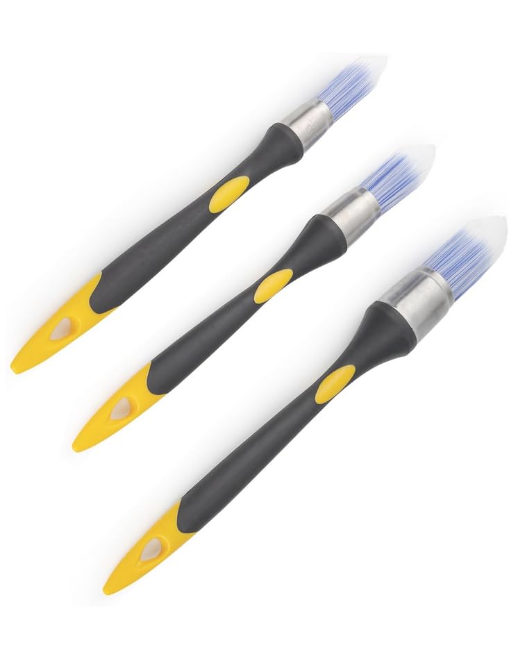 Mister Rui Paint Brush Set 3 Pcs, for Painting or Waxing of Furniture or Other Projects