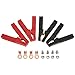 100-500A Battery Jumper Cable Clamps Car Battery Charger Clamps Insulated Alligator Clips Battery Charging Connector Kit 2 Pairair