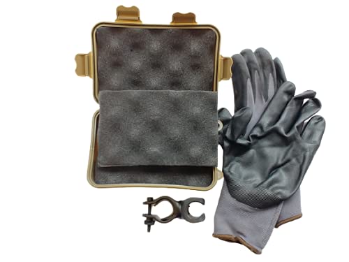 Calces365 Metal Detecting Gloves, Pinpointer Clip,...