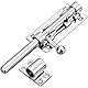Litensh Torriegel Torschieber mit Loch für Vorhängeschloss 304 Edelstahl 12 mm Schieberiegel Durchmesser Abschließbare Türriegel Bolzenriegel Überwurfriegel Schlossriegel (160MM Stainless Steel)