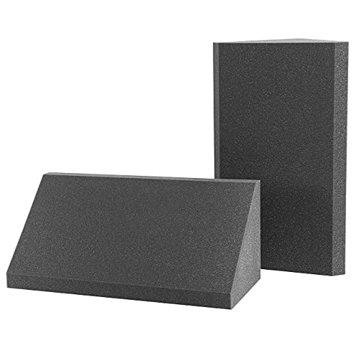 AcousPanel Trampa de Graves Studio Pro Bass Trap 2 Uds 60x26x26cm Gris Antracita