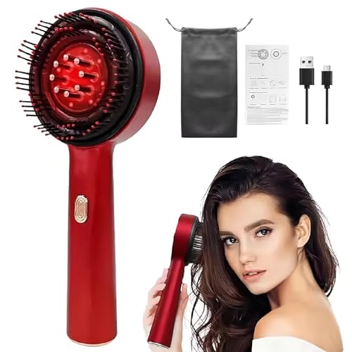 Effora's 3-1 Red Light Therapy Scalp Massager | Premium Head Mass...