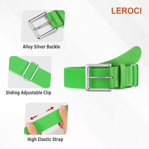 Image of Baseball Belt and Baseball Socks Combo Set for Youth and Adult Available in 20 Colors