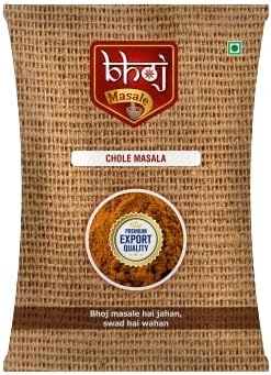 Bhoj Masale Chole Masala 100GM | Blended Spice With Natural Oils for Authentic Taste and Colour | For Healthy Delicious & Flavourful Cooking. No Colour, No Preservatives (Jain Masala)