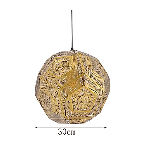 Lustre à boule de radar nordique pour plafonds hauts avec câble ajustable - 5